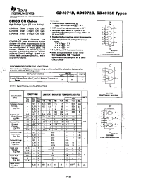 Datasheet CD4071B manufacturer TI